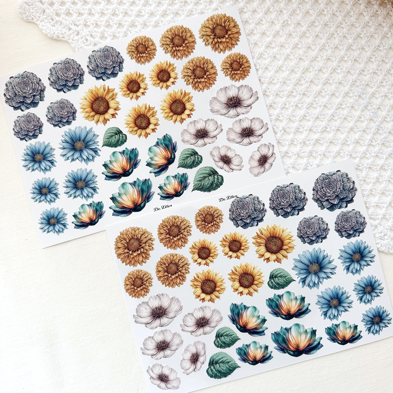 A555+A556+A557+A558+A559+A587 - Spring&Summer Flower Set