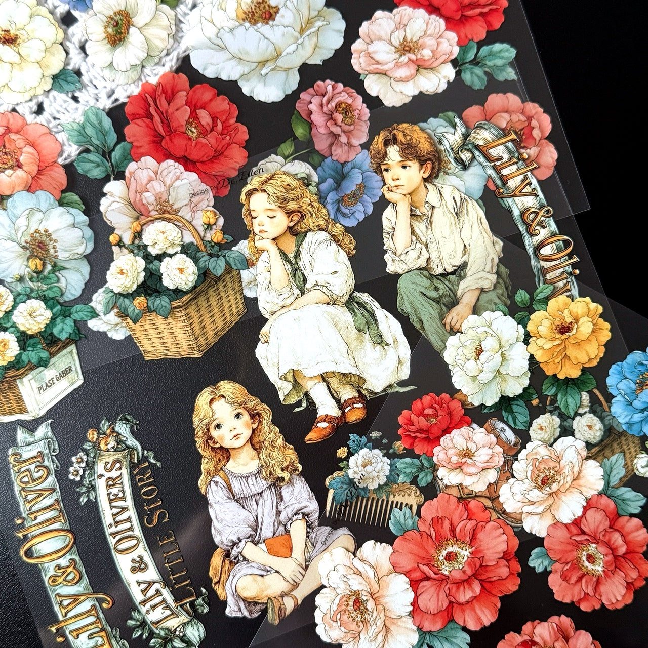 Glossy - Flower No.5 Set (K108, K109, K110, K111)