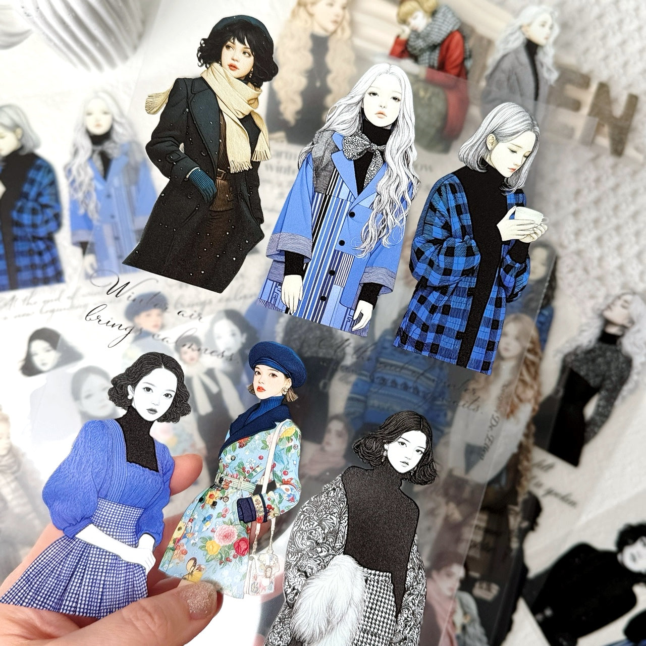 [Glossy PET] Mood Girls 1 - Character