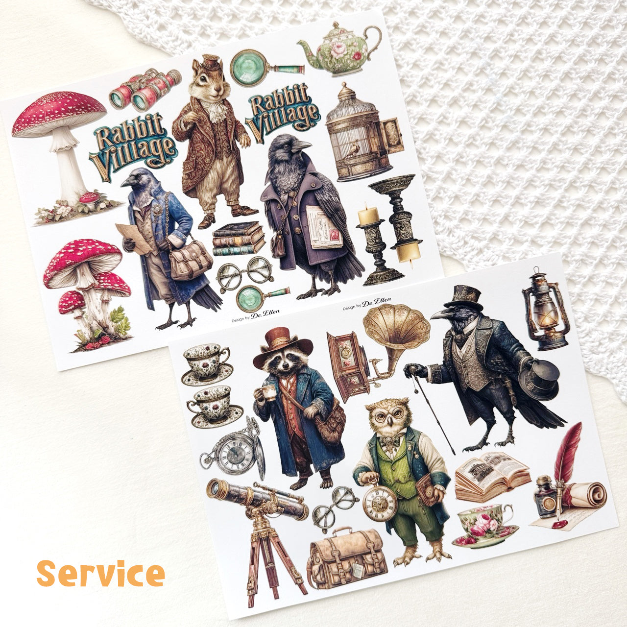 Rabbit Village Set pack