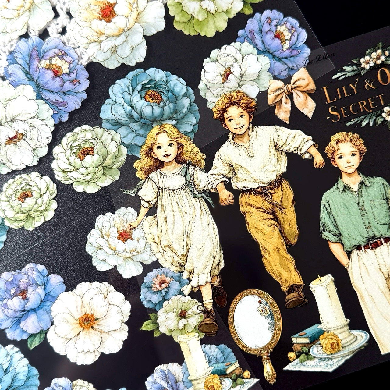Glossy - Flower No.5 Set (K108, K109, K110, K111)