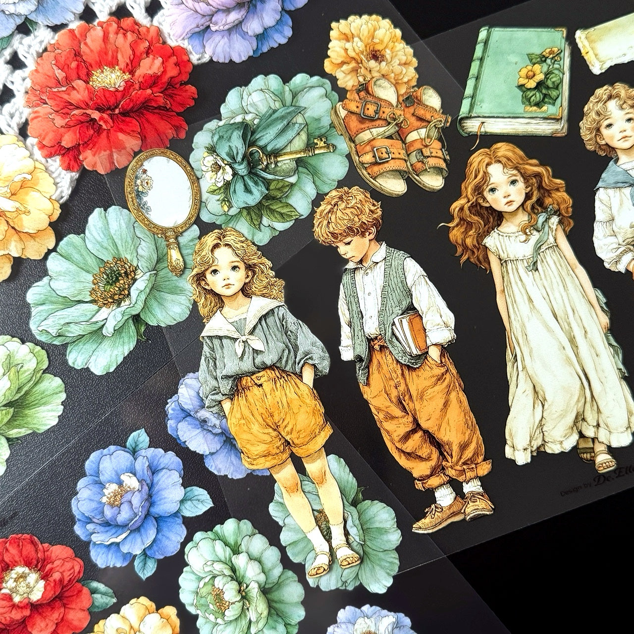 Glossy - Flower No.5 Set (K108, K109, K110, K111)