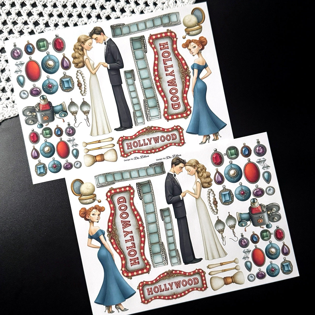 Paper - Hollywood Set pack 1 (A837 ~ A844)