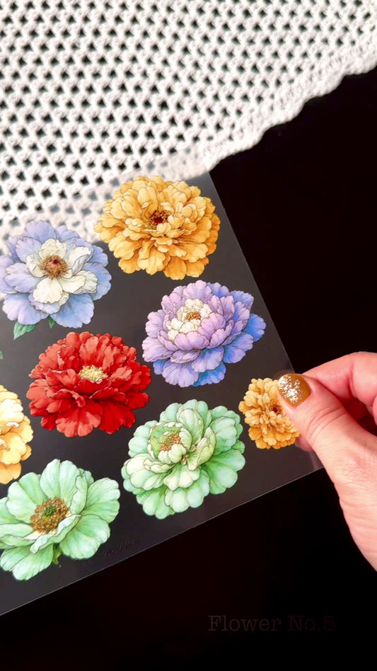 Glossy - Flower No.5 Set (K108, K109, K110, K111)