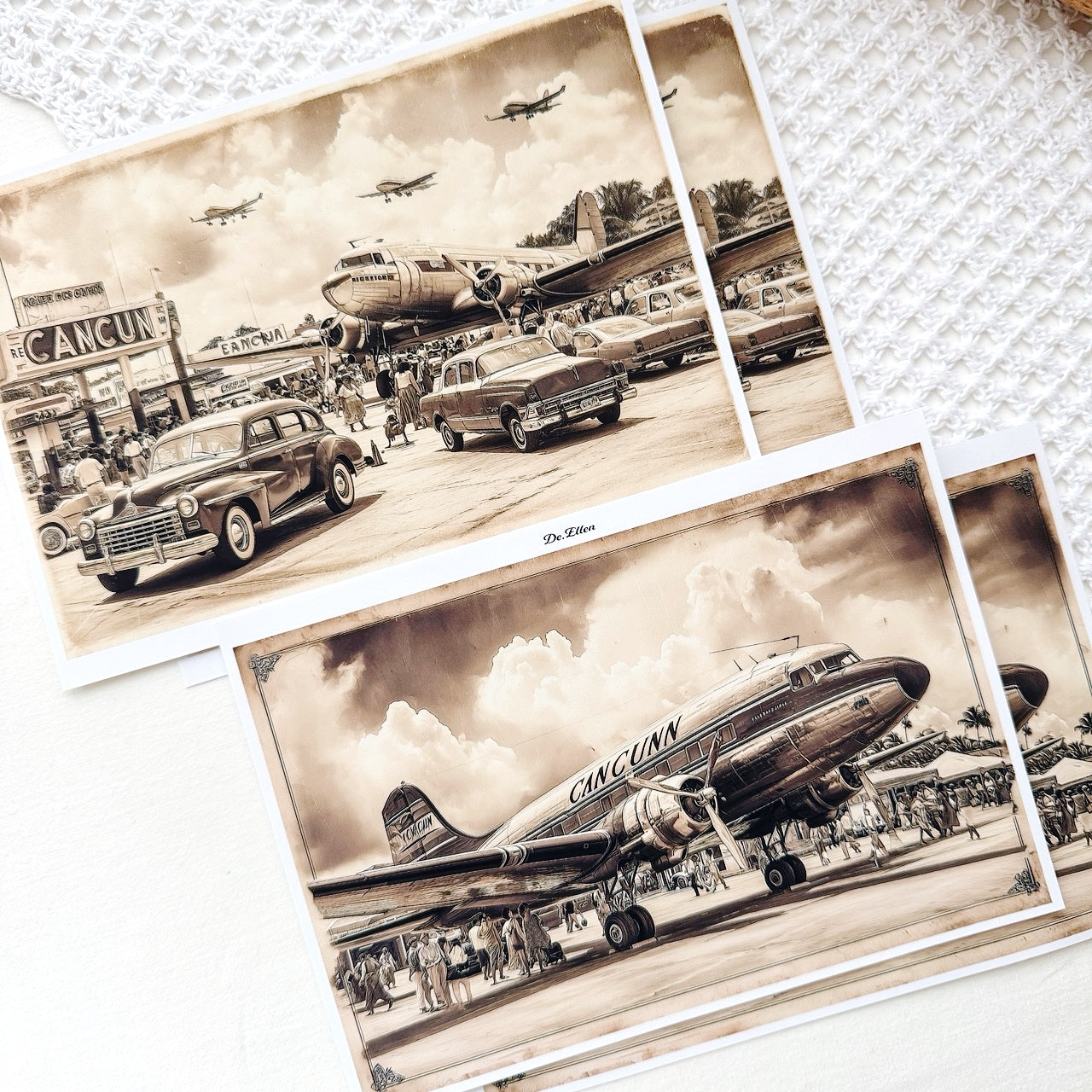 Z349 - Retro Airport Background